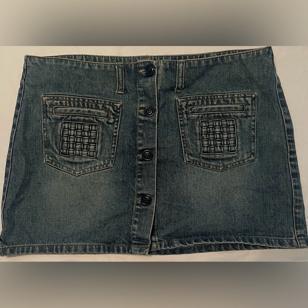 American Eagle Jean Mini Skirt